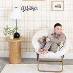 SAUCER CHAIR - Furniture, Comfort, Living room, Chair, Fur | Everetts Place