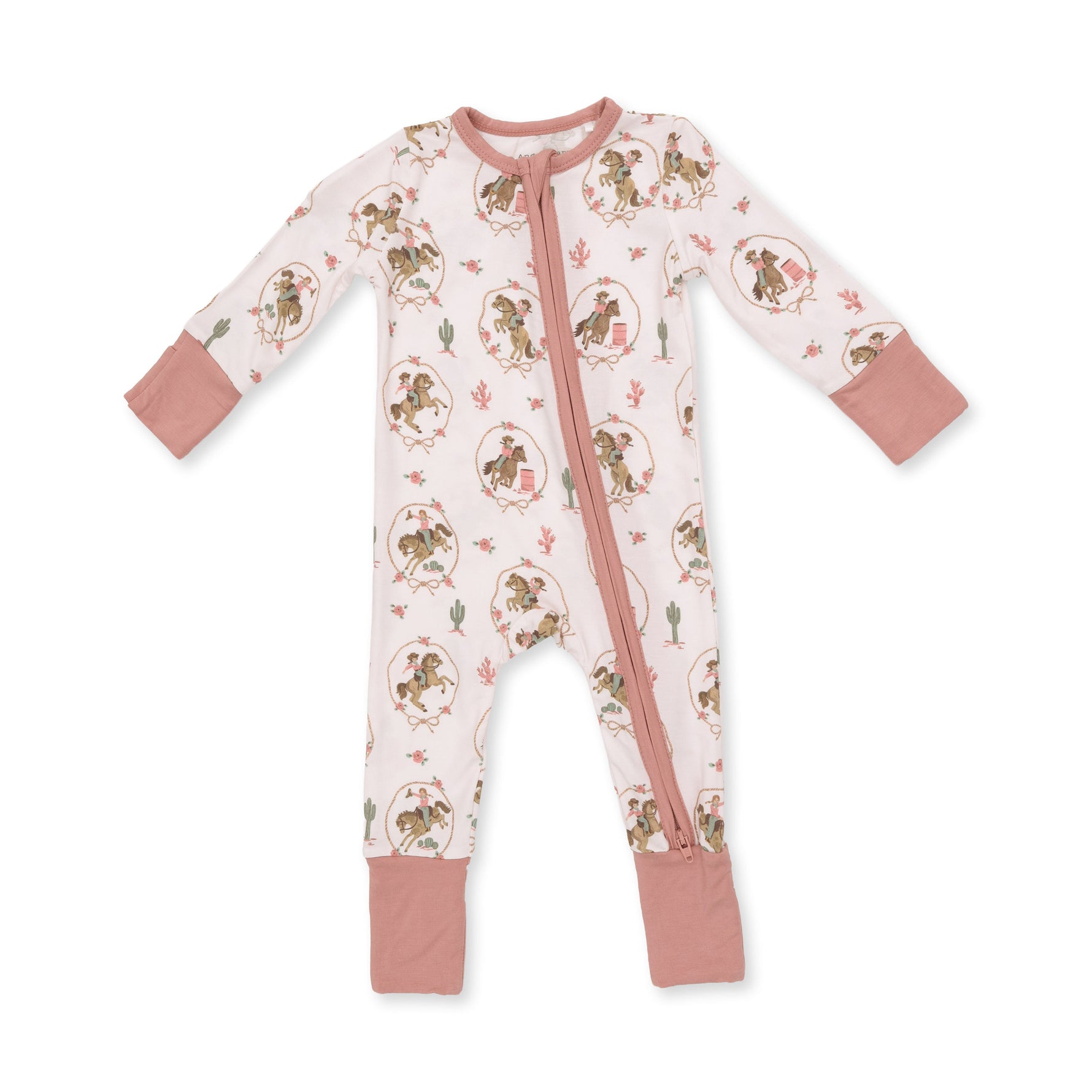 Viscose from Bamboo Convertible Romper - Cowgirl Cameos by Angel Dear (view 2 of 4)