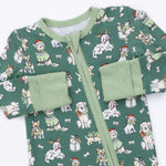 Christmas Dogs Uni - Convertible Romper by Angel Dear