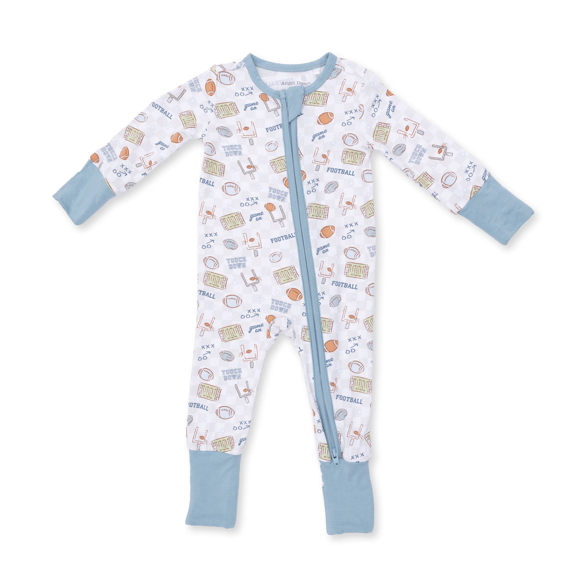 Football Check - Convertible Romper by Angel Dear (view 2 of 4)