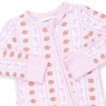 Football Bow Stripe - Convertible Romper by Angel Dear (view 4 of 4)