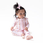 Football Bow Stripe - Convertible Romper by Angel Dear