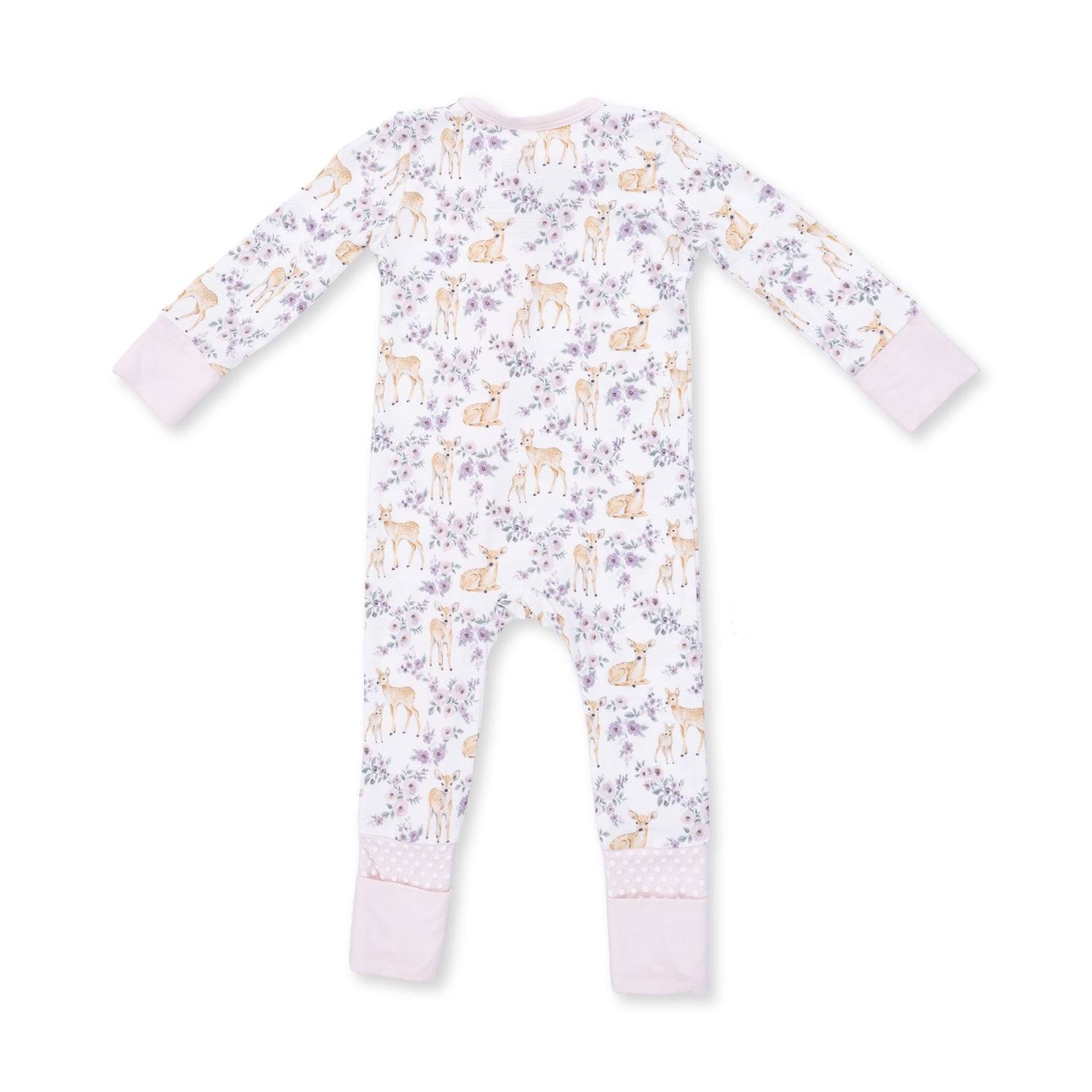 Floral Deer - Convertible Romper by Angel Dear (view 2 of 3)