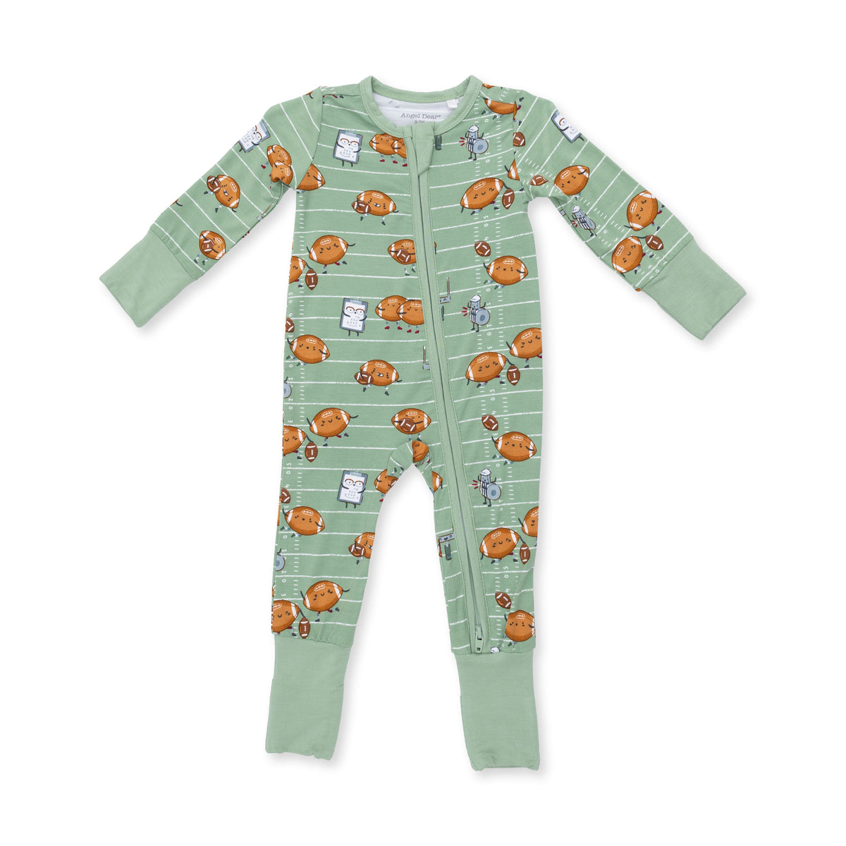 Footballs Playing Football - Convertible Romper by Angel Dear (view 1 of 3)