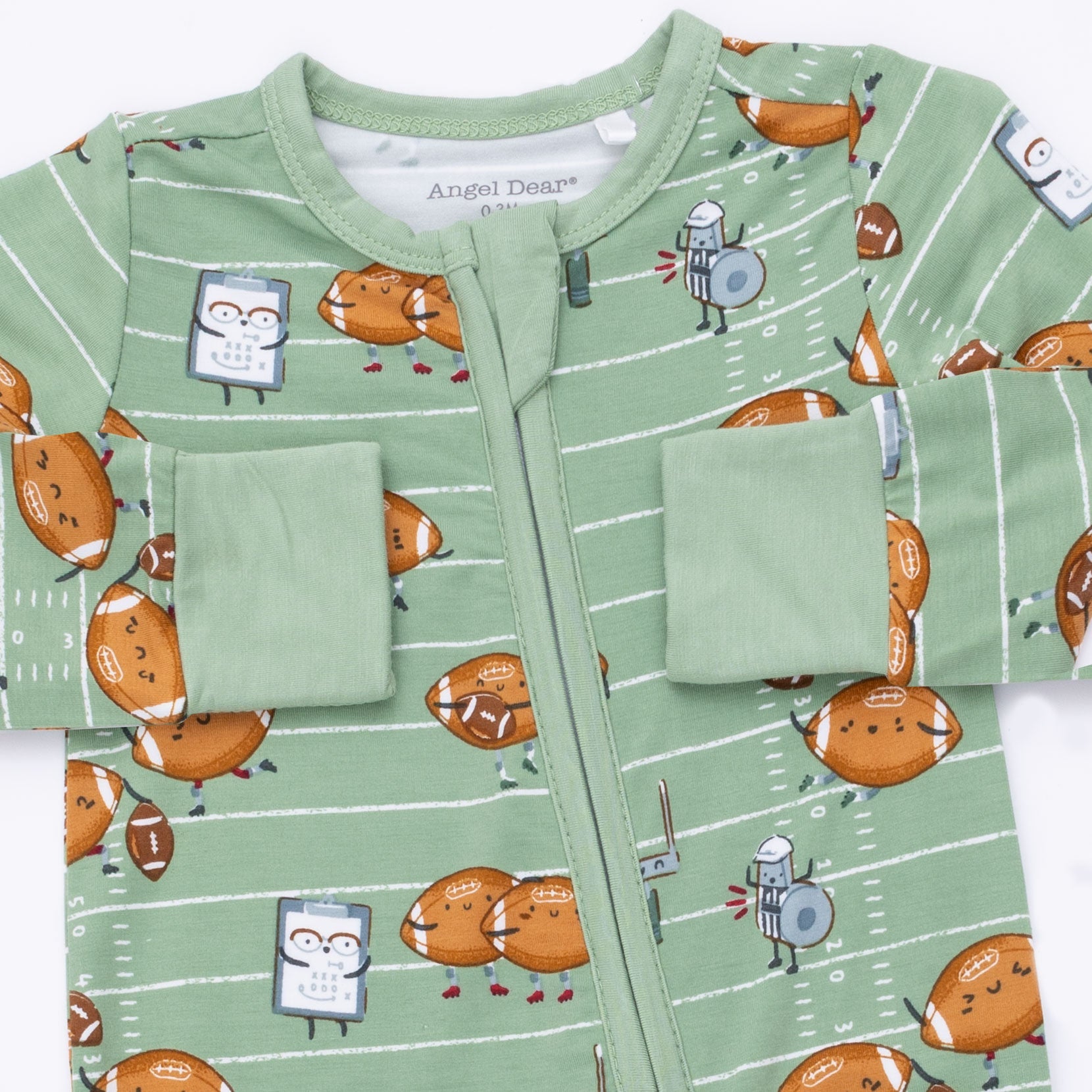 Footballs Playing Football - Convertible Romper by Angel Dear (view 3 of 3)