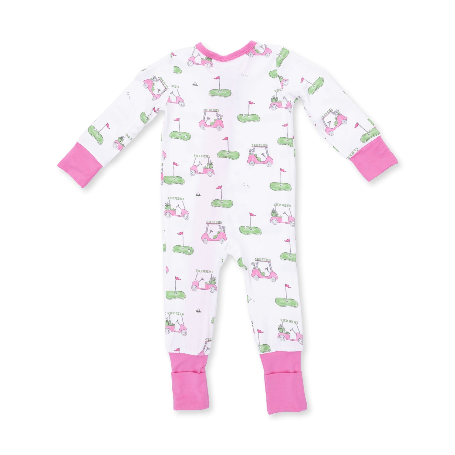 Golf Carts Pink - Convertible Romper