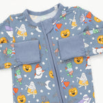Halloween Monster Dress Up Blue - Convertible Romper by Angel Dear