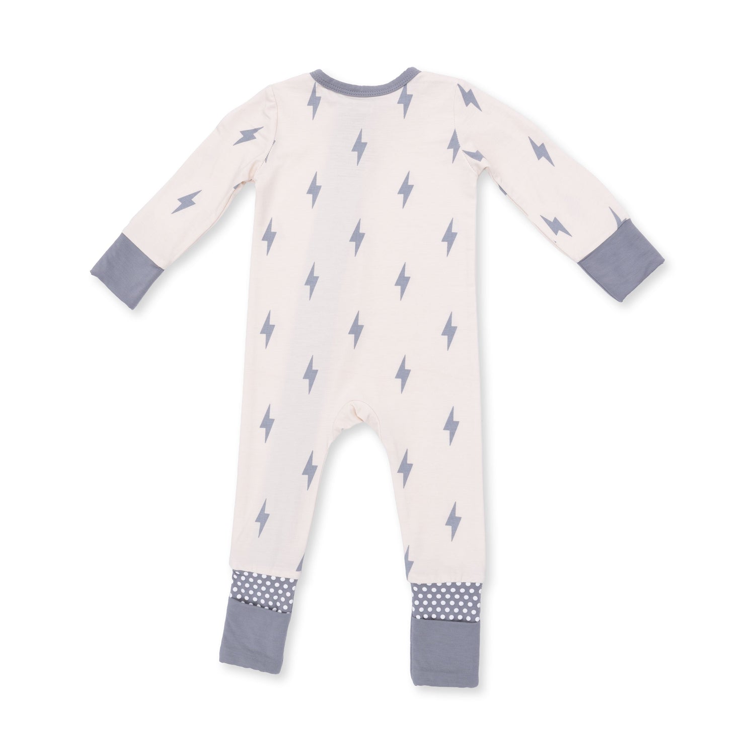 Lightning Bolt Viscose - Convertible Romper by Angel Dear (view 2 of 3)