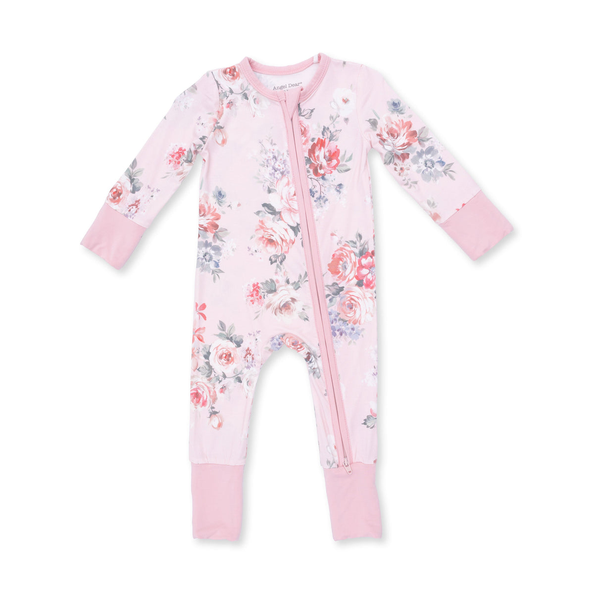 Painterly Rose Bouquets - Convertible Romper by Angel Dear (view 2 of 4)