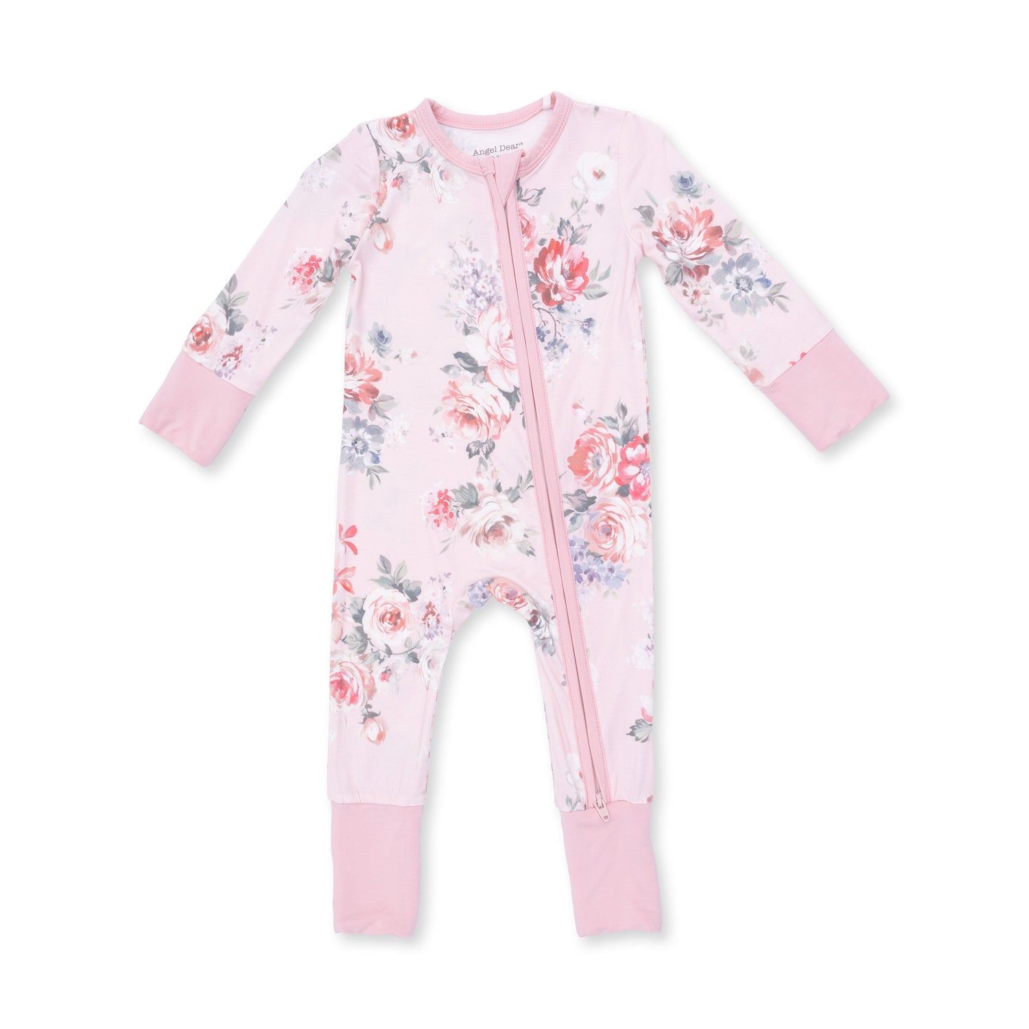 Painterly Rose Bouquets - Convertible Romper by Angel Dear (view 2 of 4)