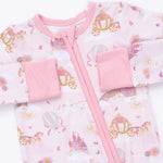 Princess Unicorns and Castle - Convertible Romper by Angel Dear (view 4 of 4)