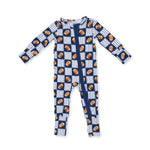 Football Patchwork - Convertible Romper by Angel Dear (view 2 of 4)