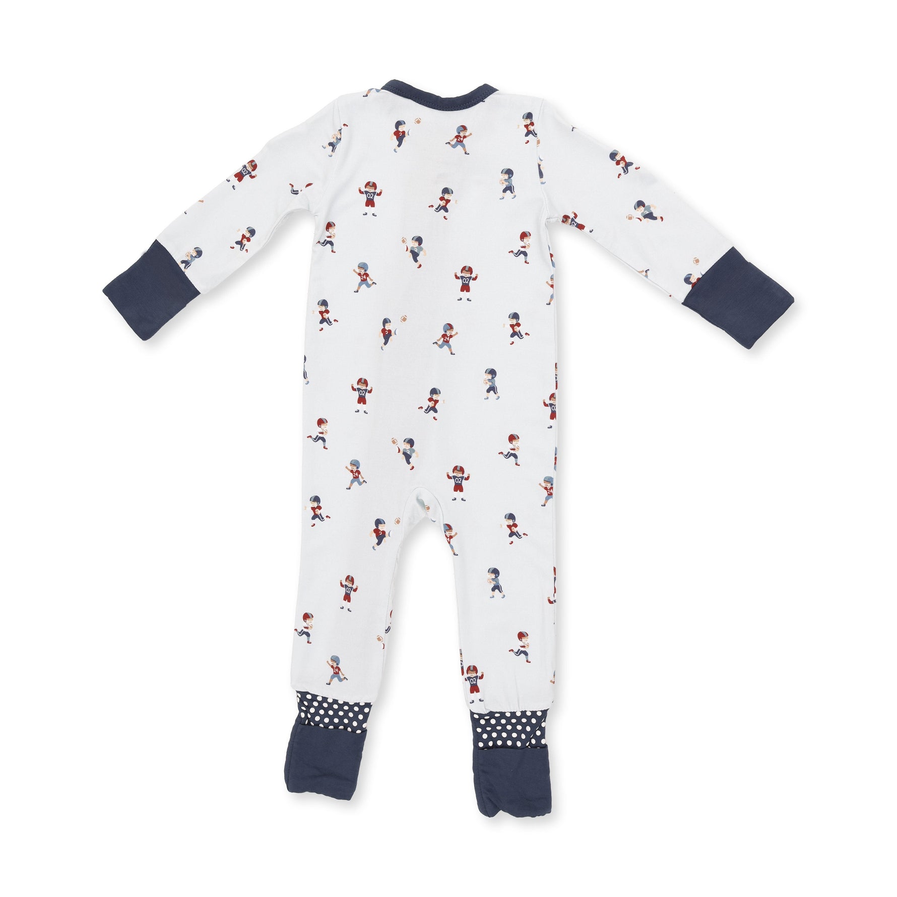 Tiny Footballers - Convertible Romper by Angel Dear (view 3 of 4)