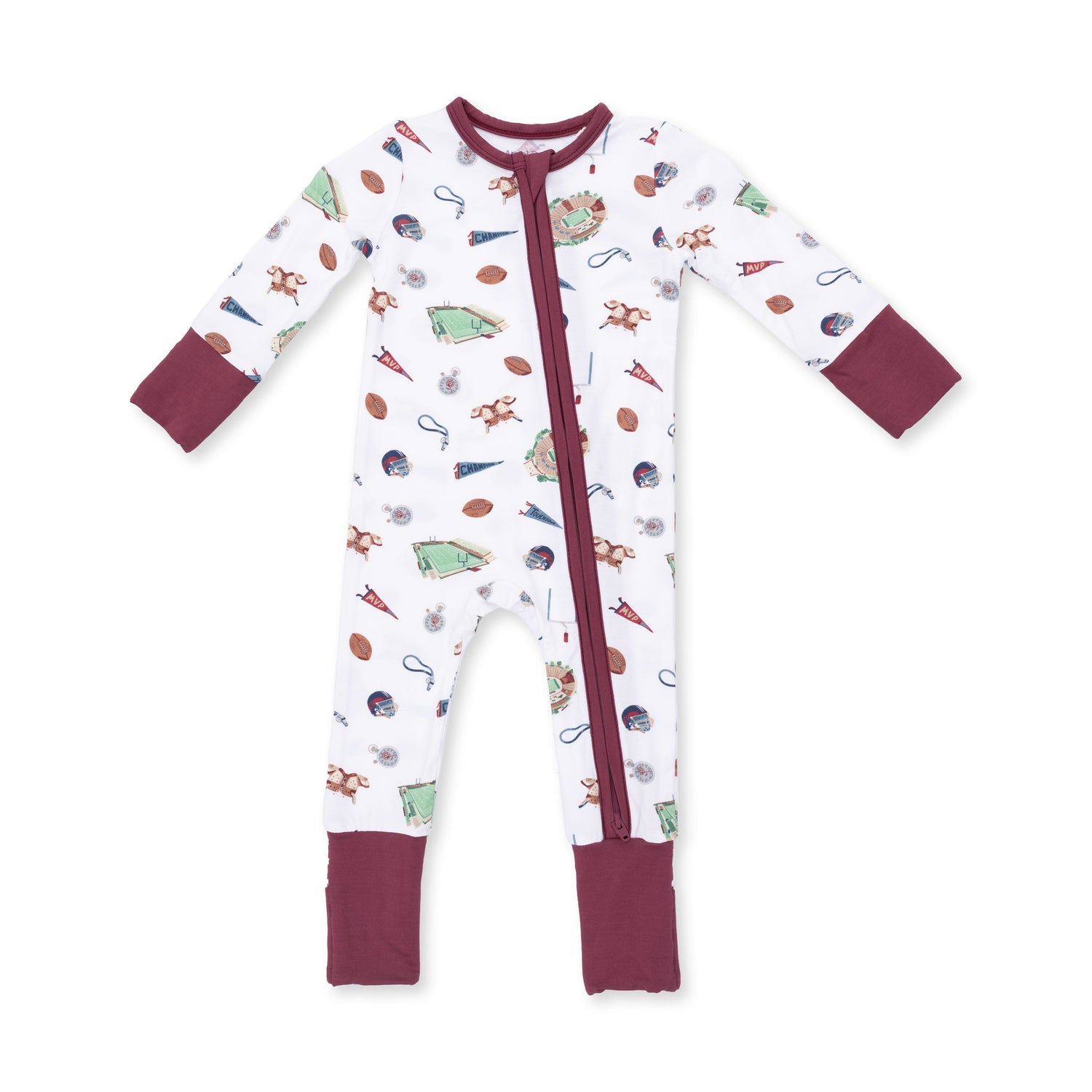 Vintage Football - Convertible Romper by Angel Dear (view 1 of 3)