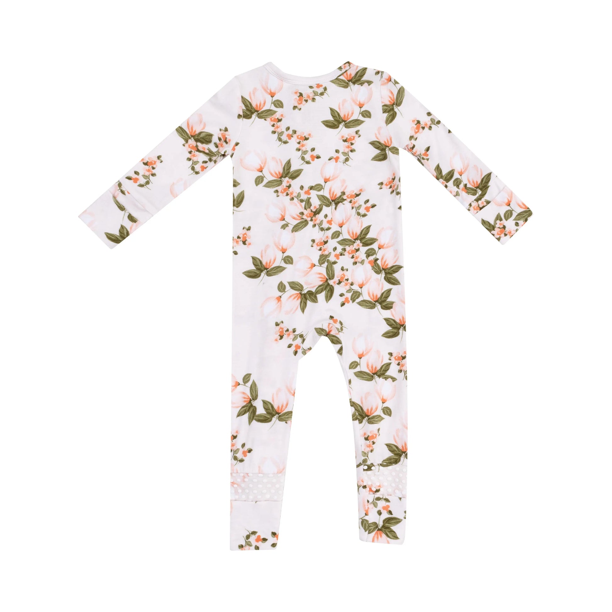 2 Way Zipper Romper Floating Magnolia for Babies by Angel Dear.