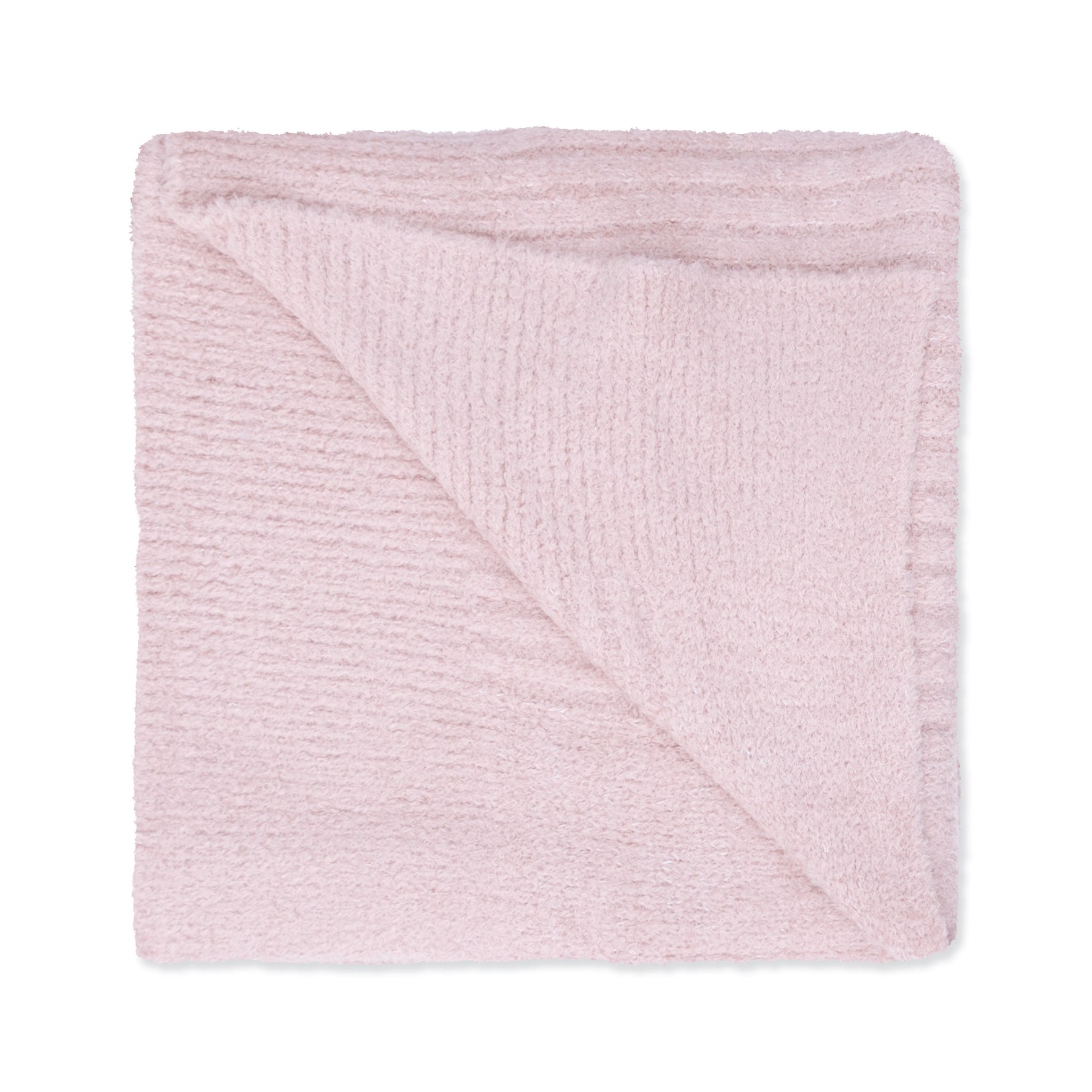 Plush Chenille Baby Blanket for Cuddles - Blush by Angel Dear (view 2 of 2)