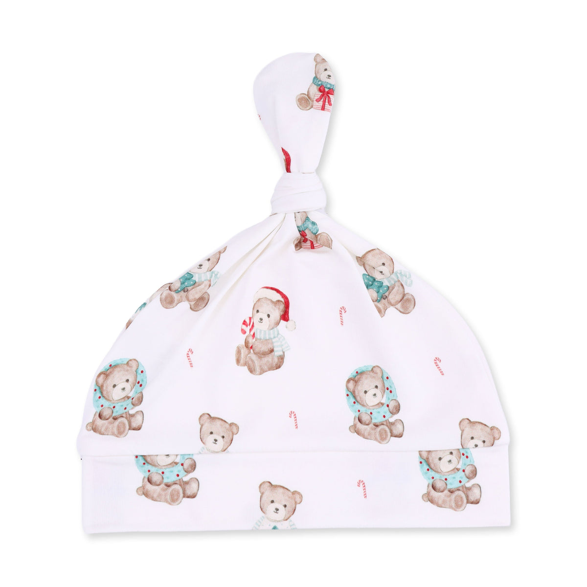 Christmas Teddy Bears Uni - Knotted Gown and Knotted Hat by Angel Dear