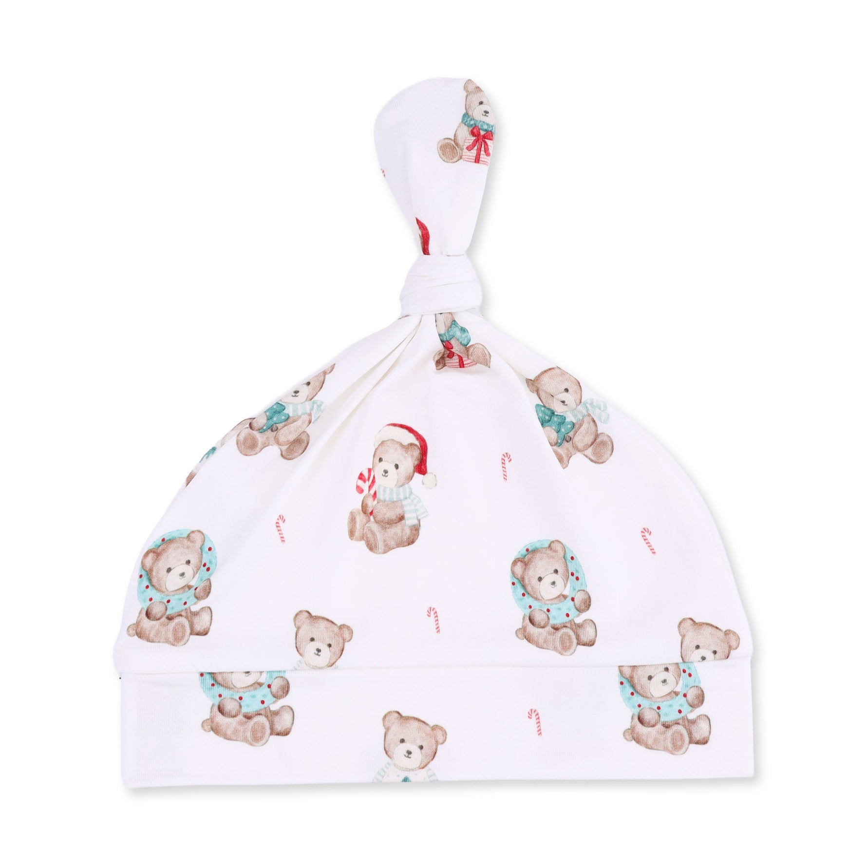 Christmas Teddy Bears Uni - Knotted Gown and Knotted Hat by Angel Dear