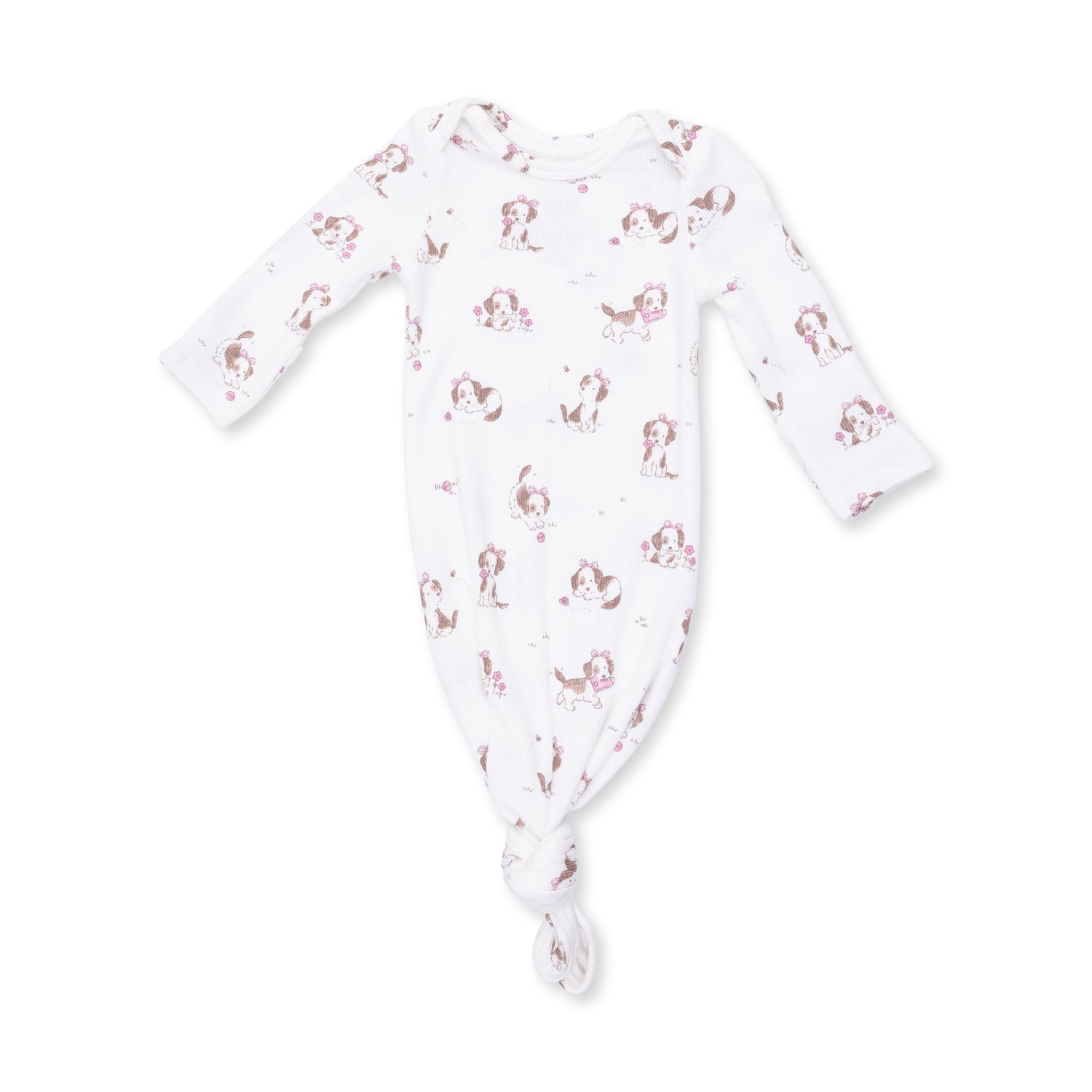 Explorer Puppy Pink - Knotted Gown and Knot Headband by Angel Dear (view 2 of 4)