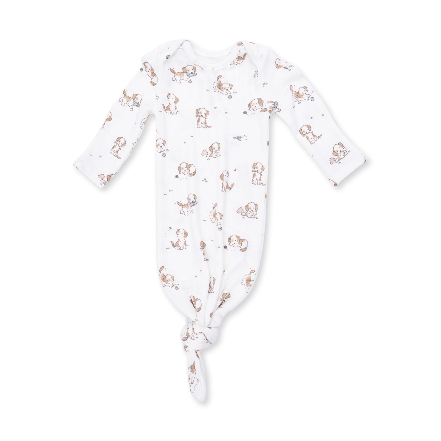 Explorer Puppy Blue - Knotted Gown and Beanie Hat by Angel Dear (view 2 of 4)
