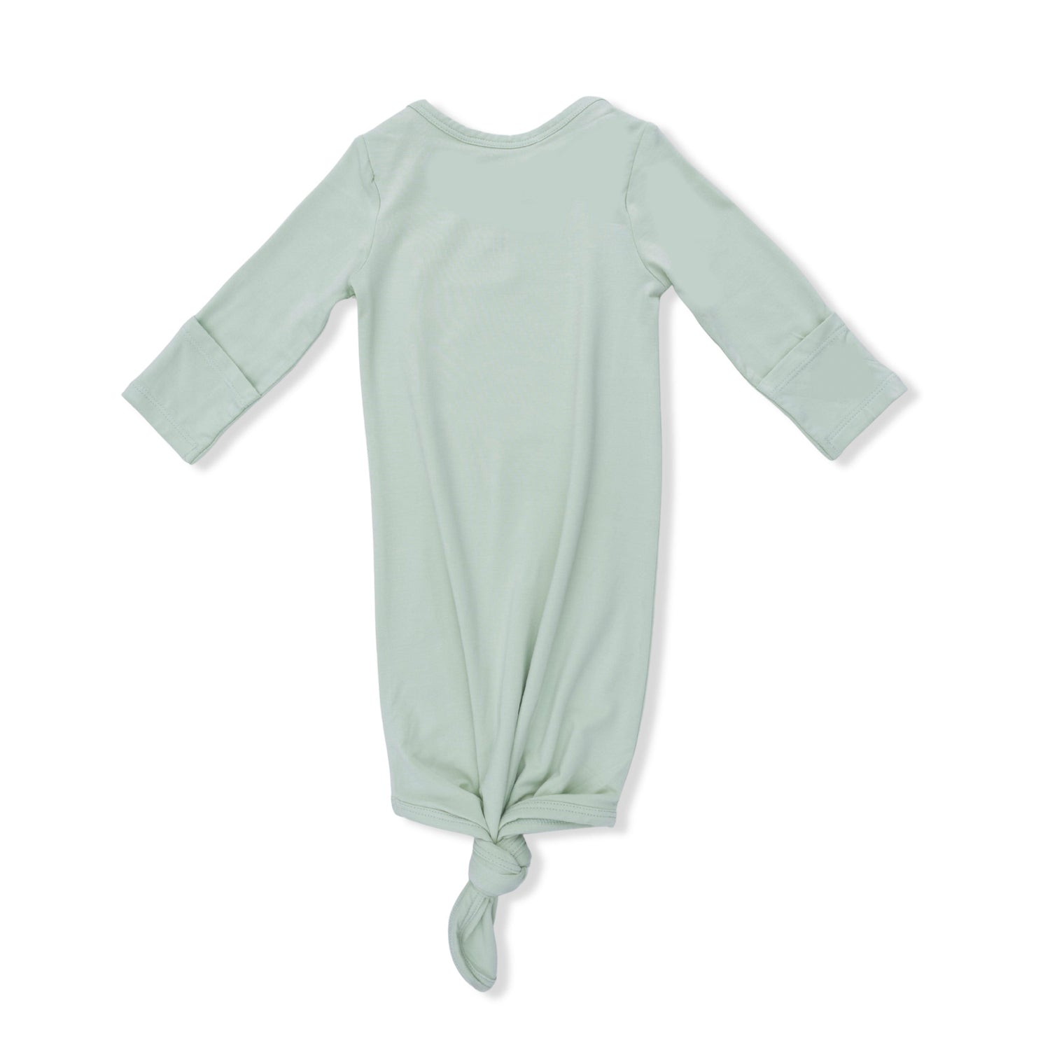 Solid Milky Green - Knotted Gown and Knotted Hat by Angel Dear (view 2 of 3)