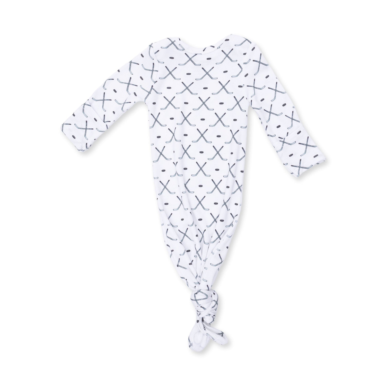 Simple Hockey - Knotted Gown and Beanie Hat by Angel Dear (view 2 of 4)