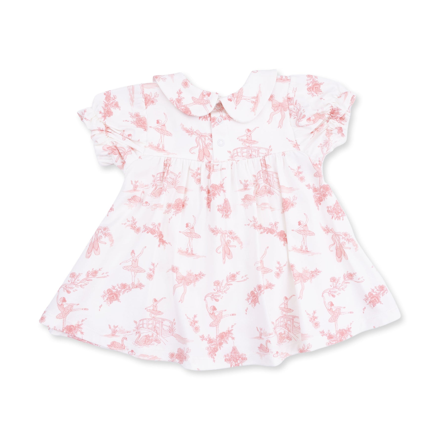 Ballet Toile - Smocked Dress Set by Angel Dear