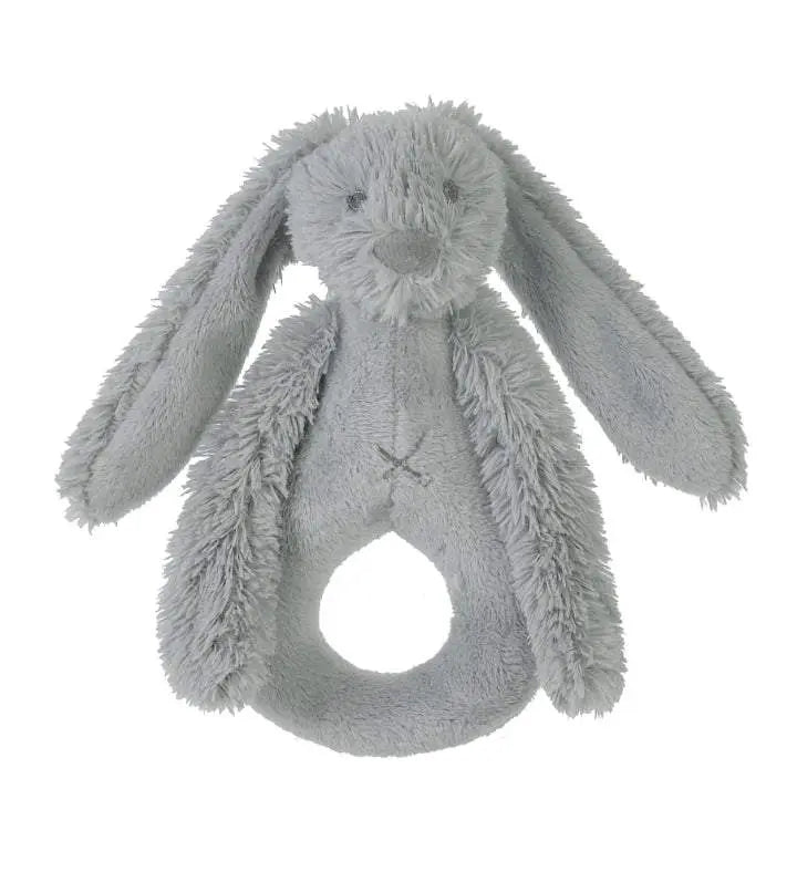 Grey Rabbit Richie Rattle by Happy Horse - Everetts Place: Online Boutique