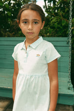 Elouise Dress - Blue by Crew Kids NY at Everetts Place