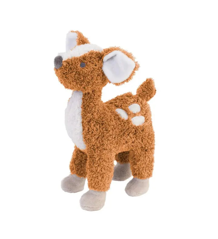 Soft Happy Horse Deer Doe stuffed animal standing 22cm tall.