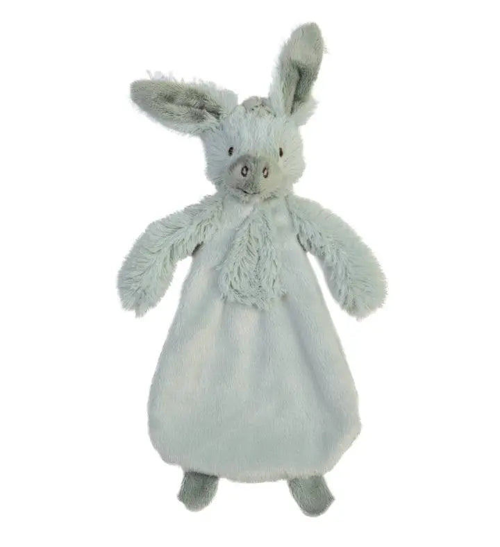 Soft and cuddly Donkey Diego Tuttle plush cloth by Happy Horse, ideal for hugging and sleeping, 10 inches.