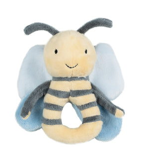 Soft Plush Bee Stuffed Animal Rattle by Newcastle Classics