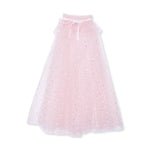 Velour Soft Pink - Tulle Play Cape by Angel Dear