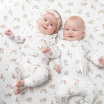 Explorer Puppy Pink - Long Sleeve Ruffle Top and Pant by Angel Dear