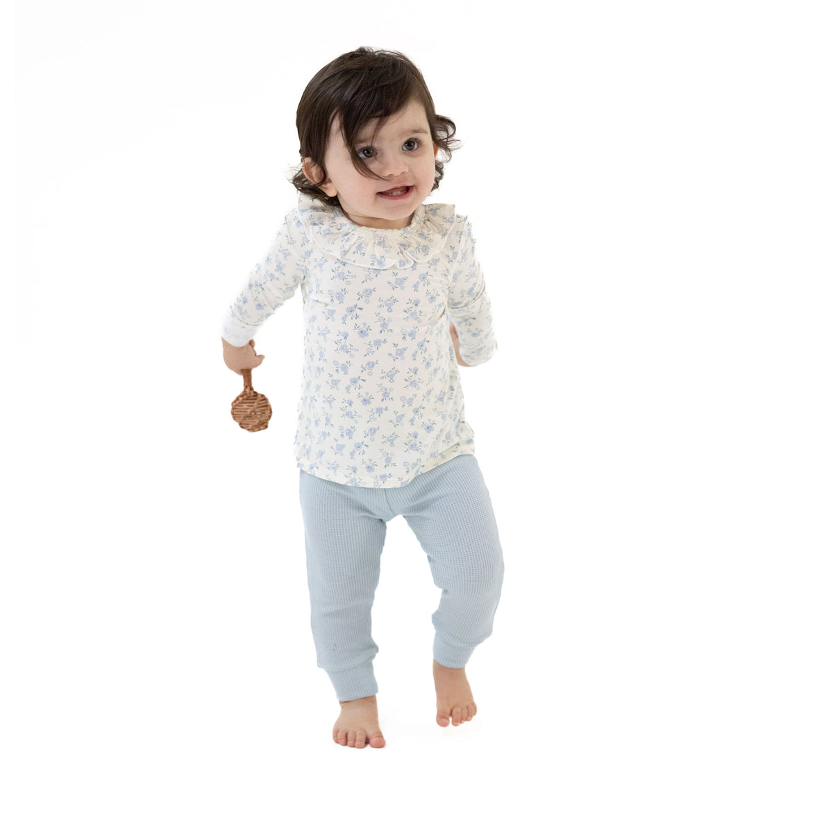 Rose Briar - Long Sleeve Ruffle Top and Pant by Angel Dear