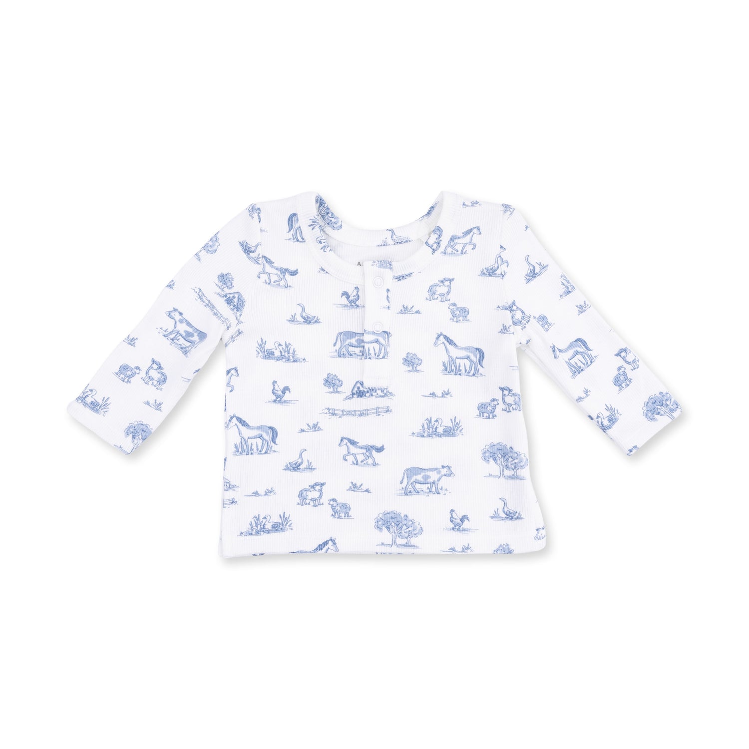 Farm Friends - Long Sleeve Henley Play Set by Angel Dear (view 2 of 6)