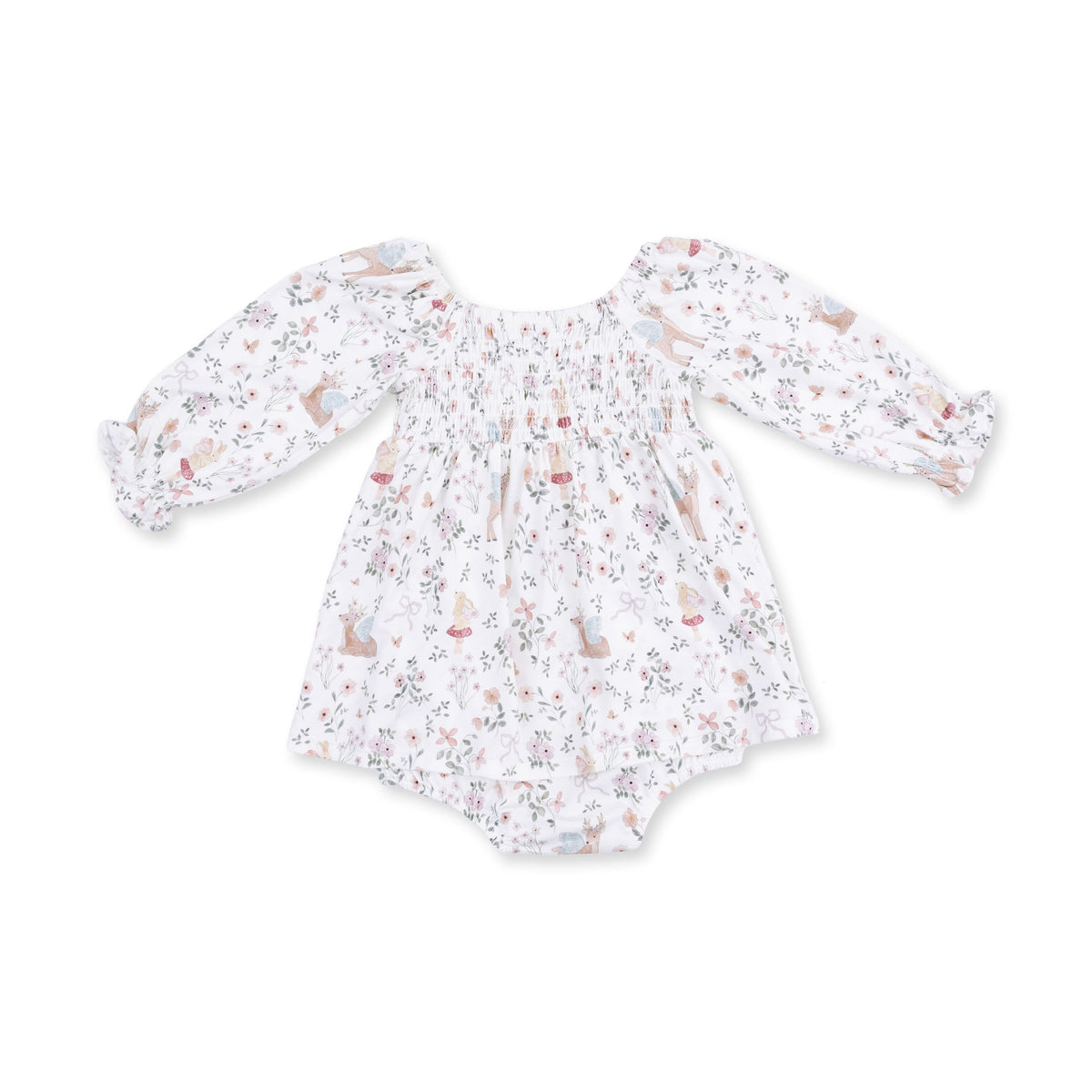 Enchanted Woodland - Caitlyn Smocked All in One by Angel Dear