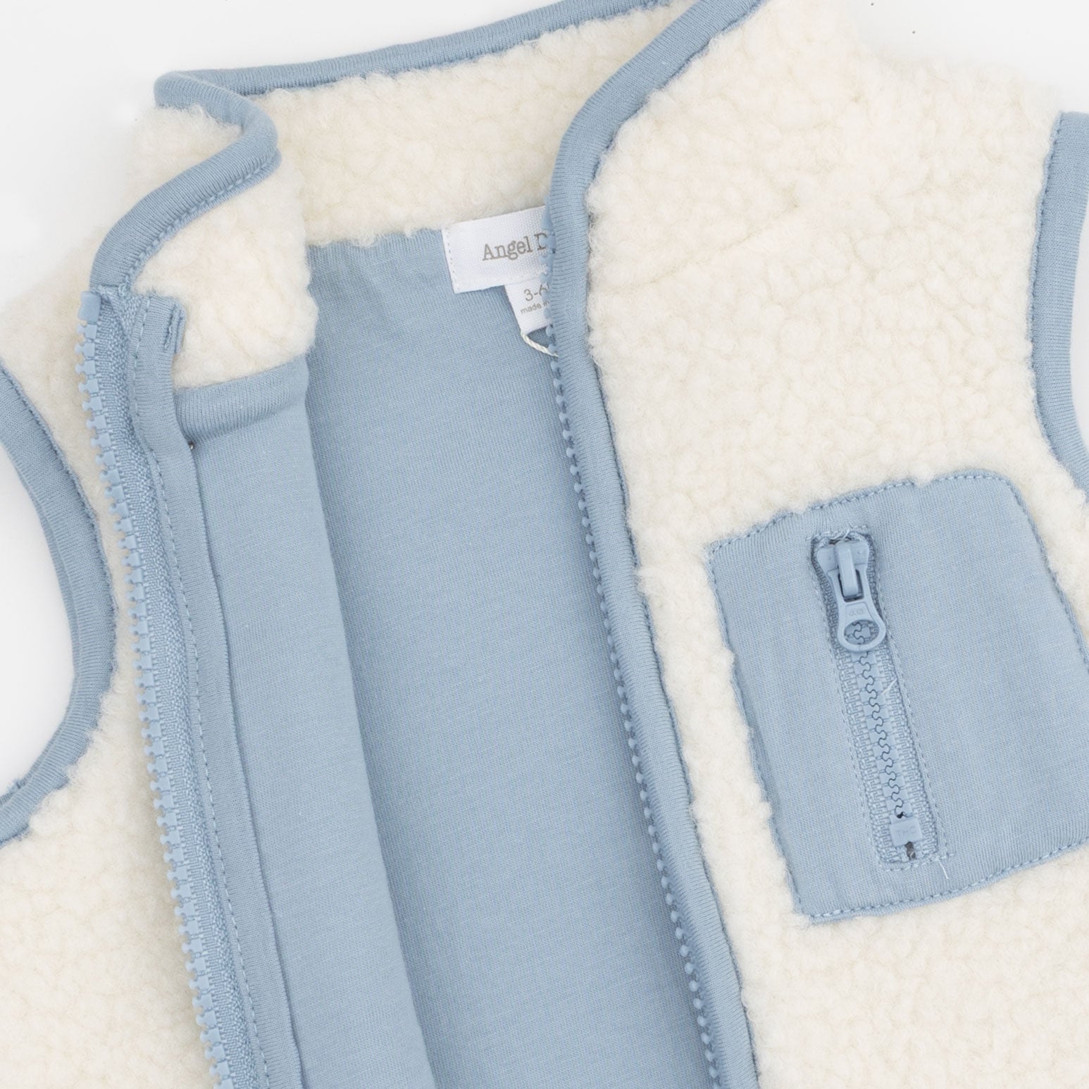 Sherpa - Zip Vest by Angel Dear (view 3 of 3)