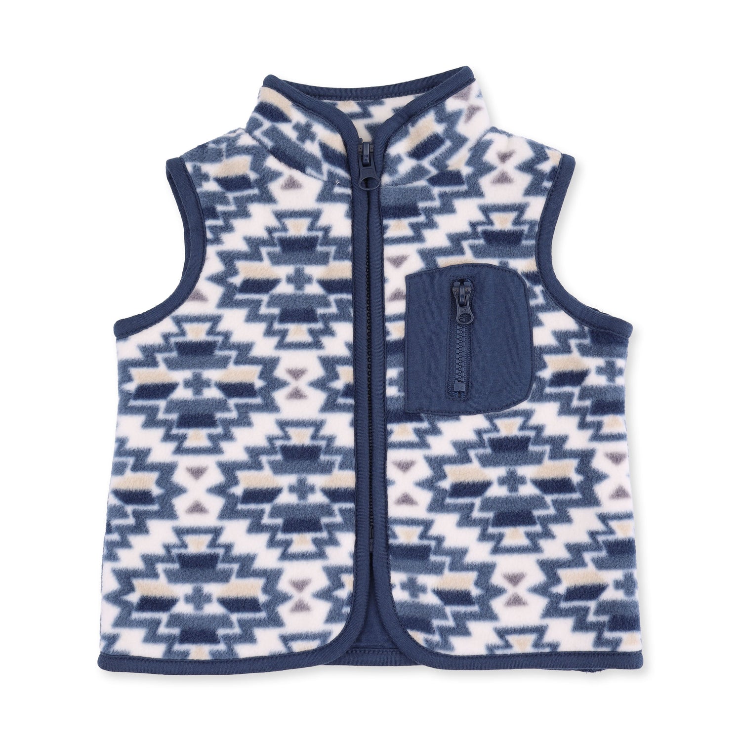 Southwest Micro Fleece - Zip Vest by Angel Dear (view 2 of 5)