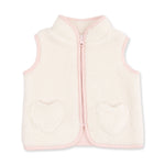Sherpa - Zip Vest with Heart Pockets by Angel Dear (view 2 of 4)