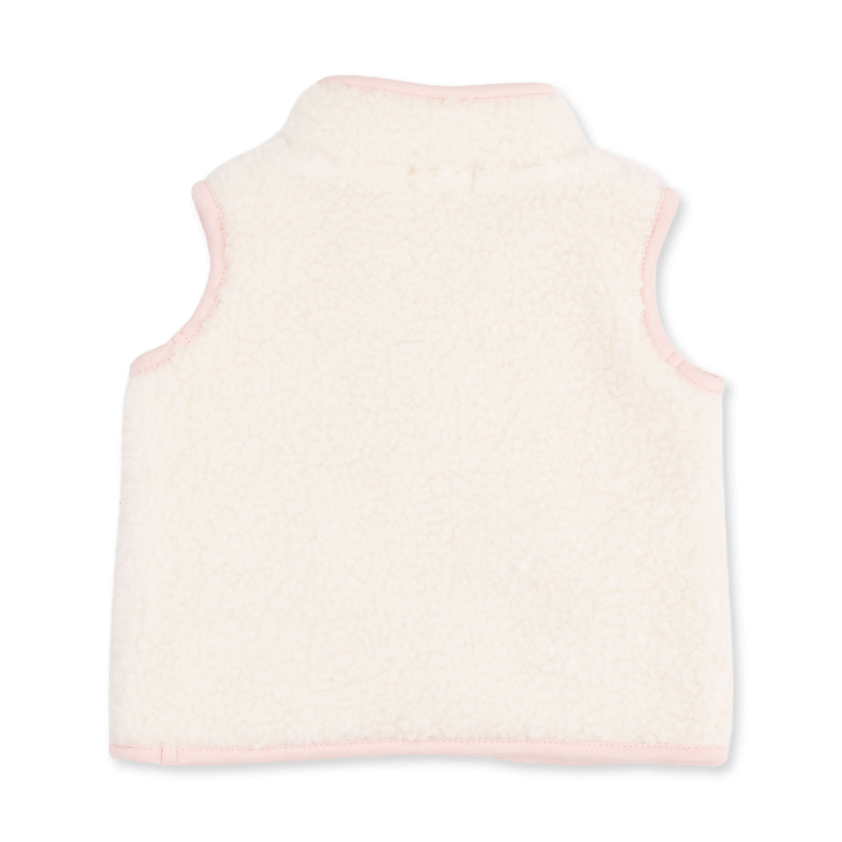Sherpa - Zip Vest with Heart Pockets by Angel Dear (view 3 of 4)