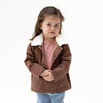 Solid Beaver Fur Corduroy - Corduroy Jacket by Angel Dear (view 3 of 5)