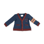 Varsity French Terry - Victory Cardigan by Angel Dear (view 2 of 4)