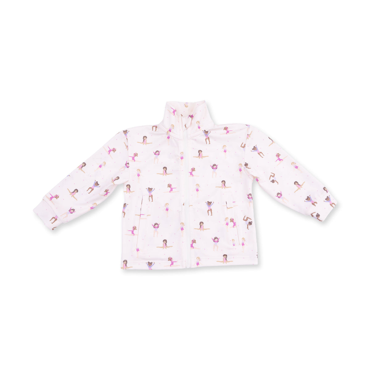 Tiny Tumblers Activewear - Mock Neck Active Jacket by Angel Dear