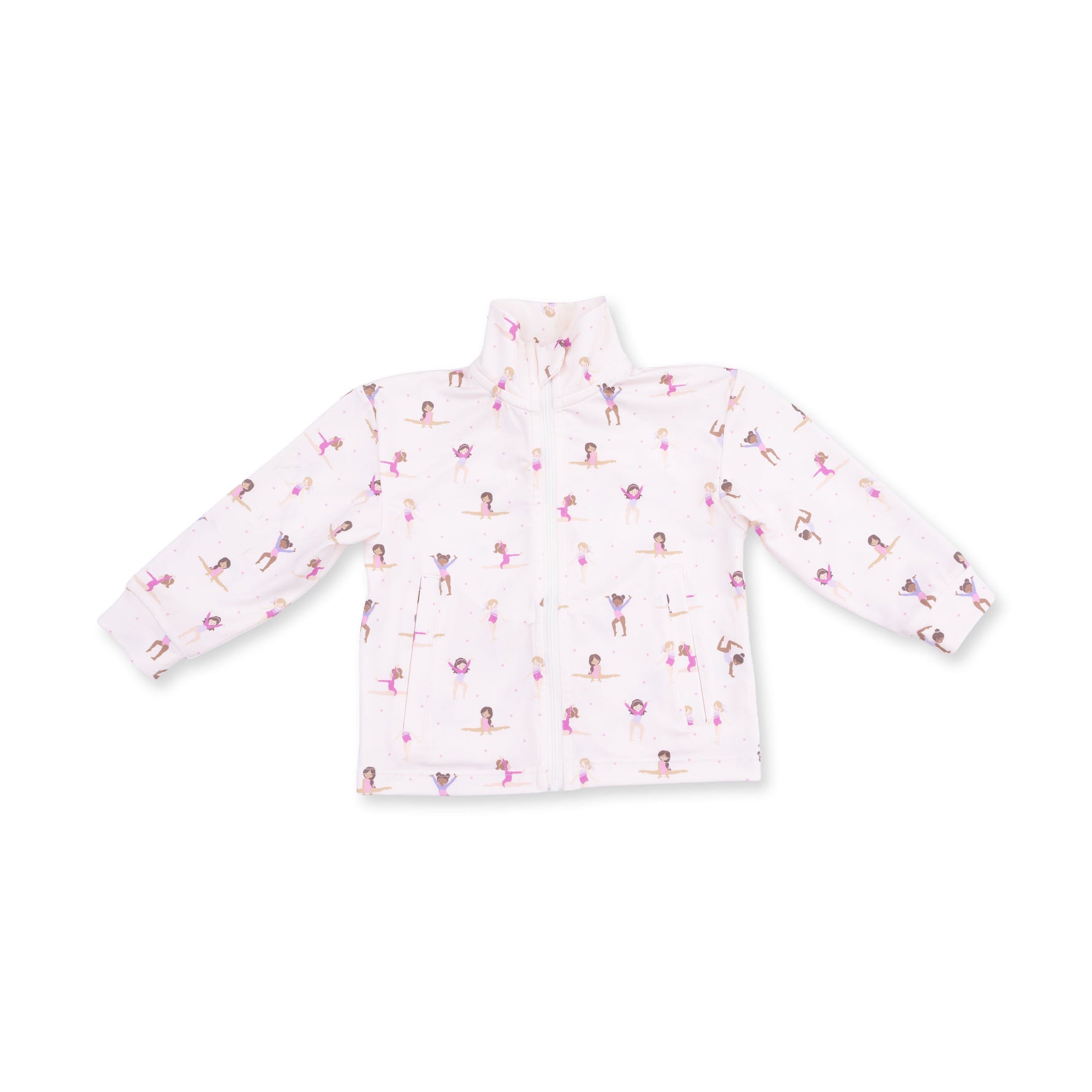 Tiny Tumblers Activewear - Mock Neck Active Jacket by Angel Dear