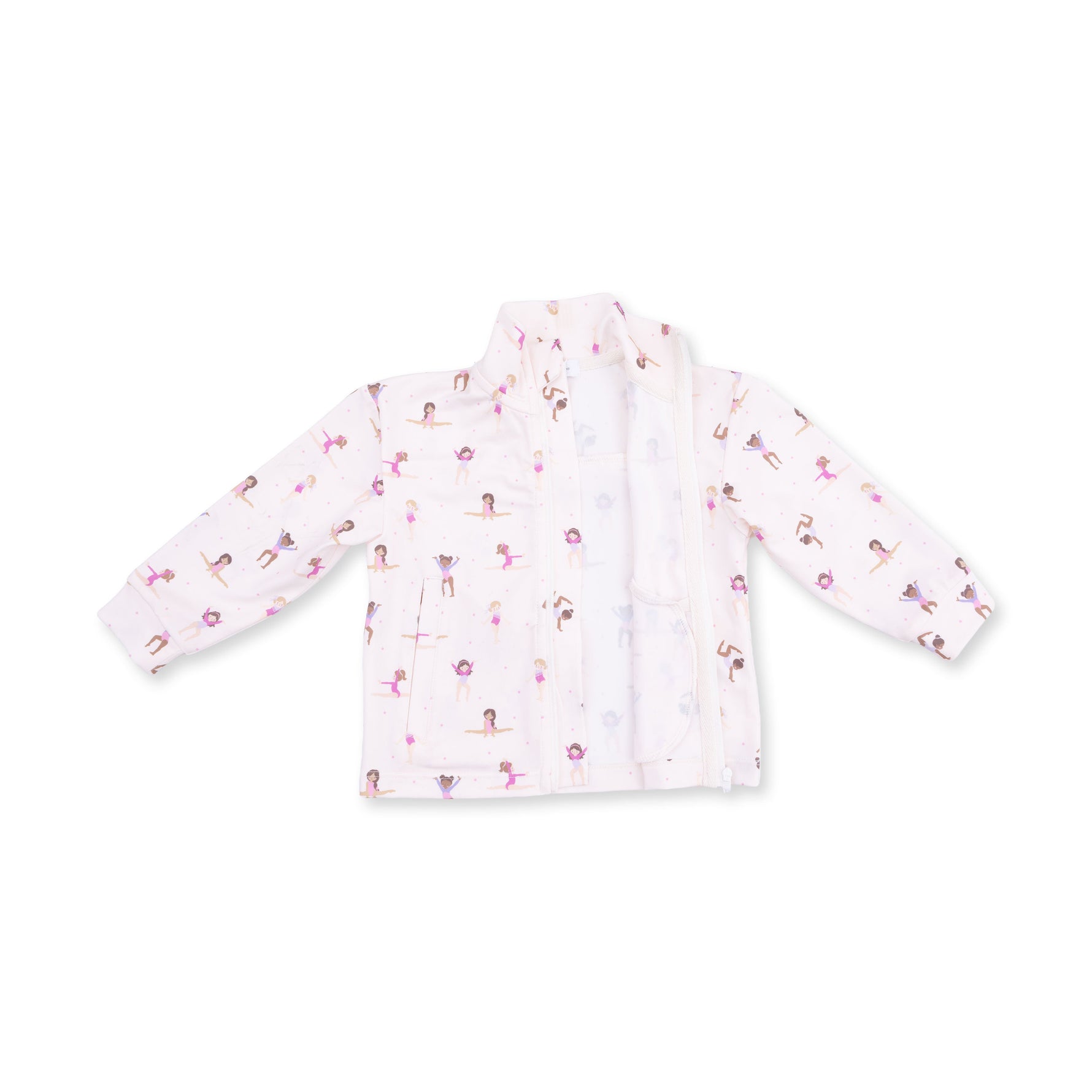 Tiny Tumblers Activewear - Mock Neck Active Jacket by Angel Dear