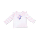 Football Helmets Pink - Long Sleeve Ruffle Tee Helmet by Angel Dear