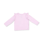 Gingerbread - Long Sleeve Ruffle Tee by Angel Dear