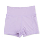 Tiny Tumblers Activewear Lilac - Active Bike Short by Angel Dear