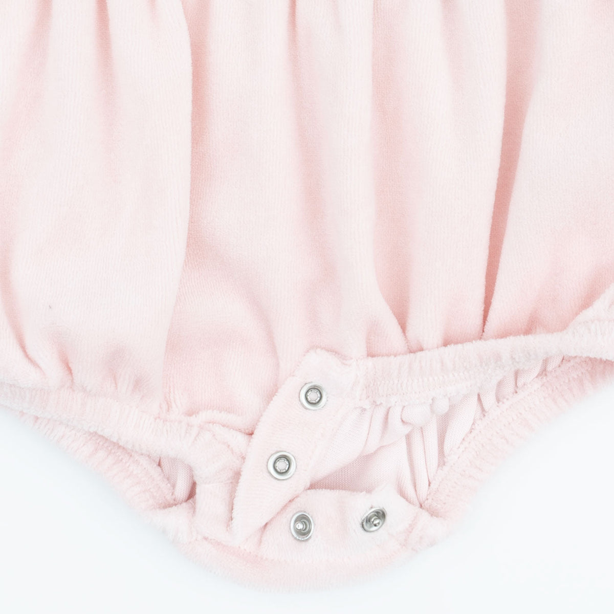 Velour Soft Pink - Velour Bubble with Peter Pan Collar by Angel Dear